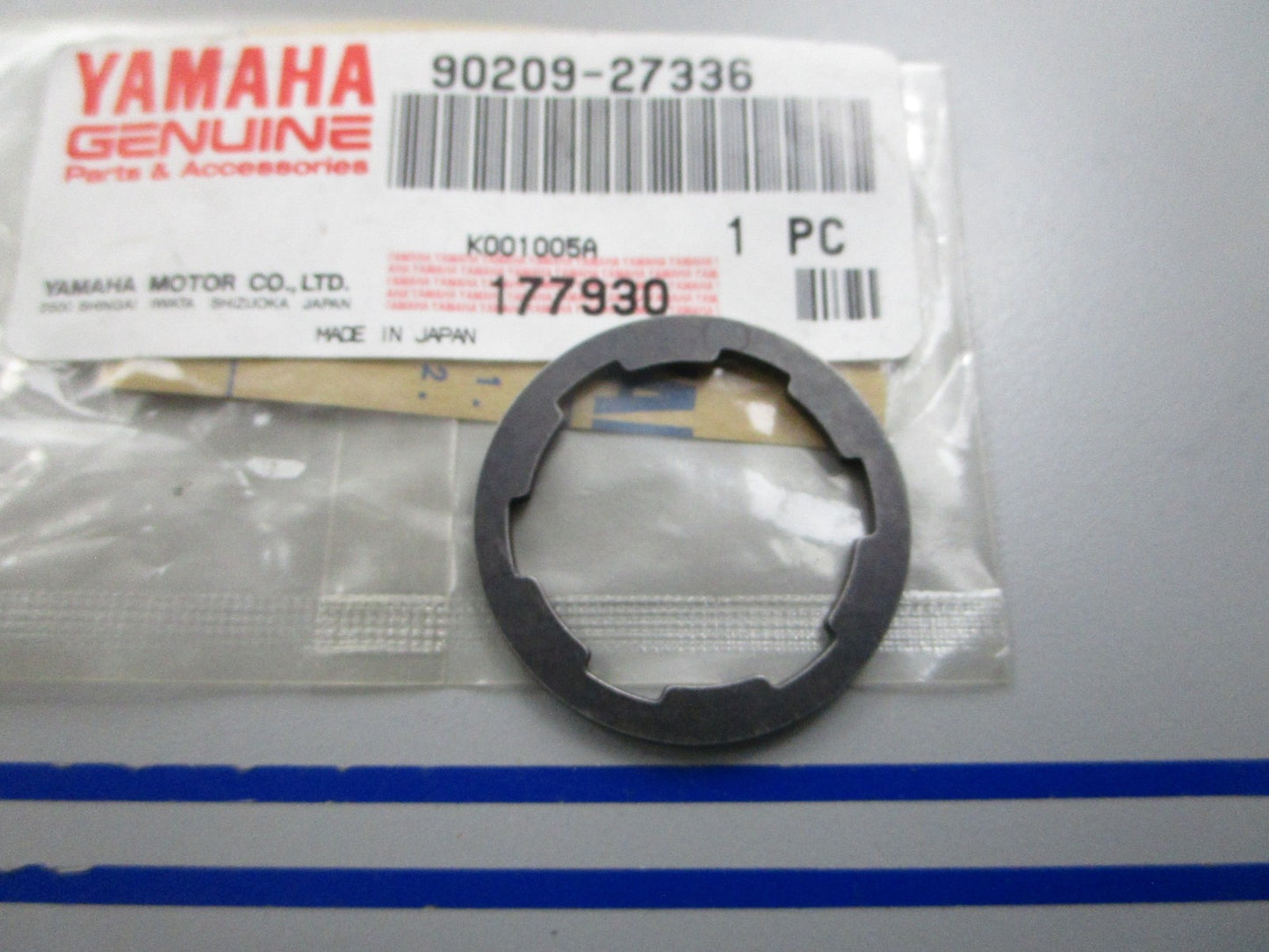 NEW OEM 90209-27336-00 Yamaha Special Shape Washer 0810