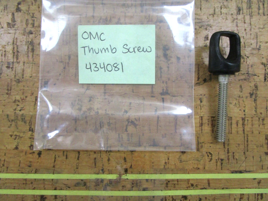 *NEW OEM* 0750 OMC Johnson Evinrude THUMB SCREW 434081 0434081