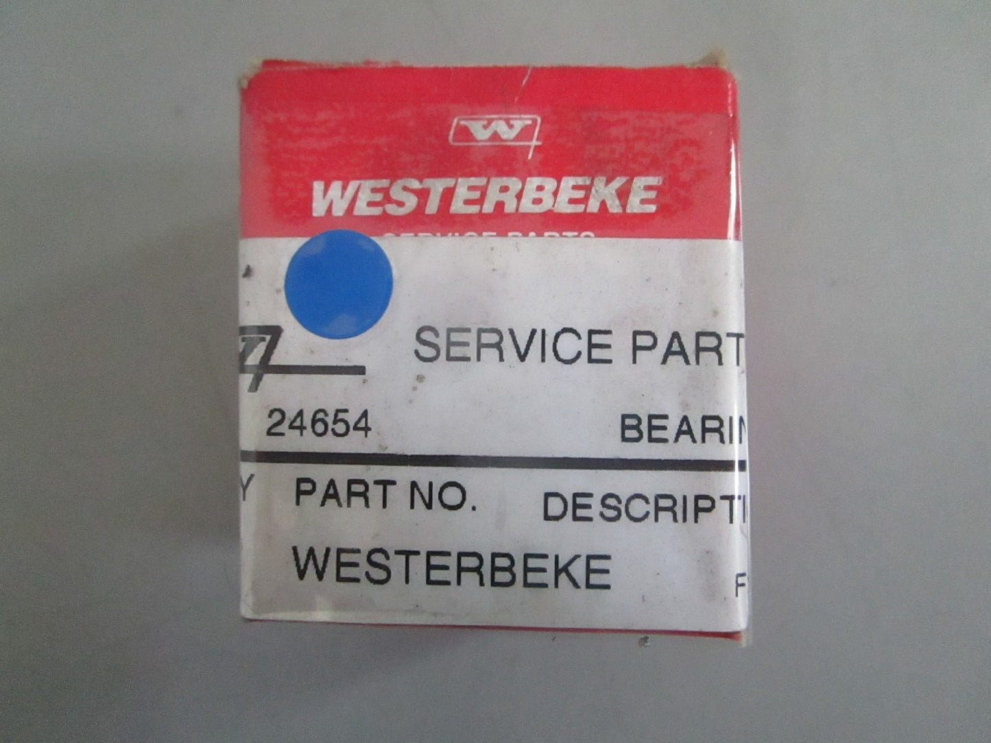 NEW OEM 24654 Westerbeke Bearing 0820