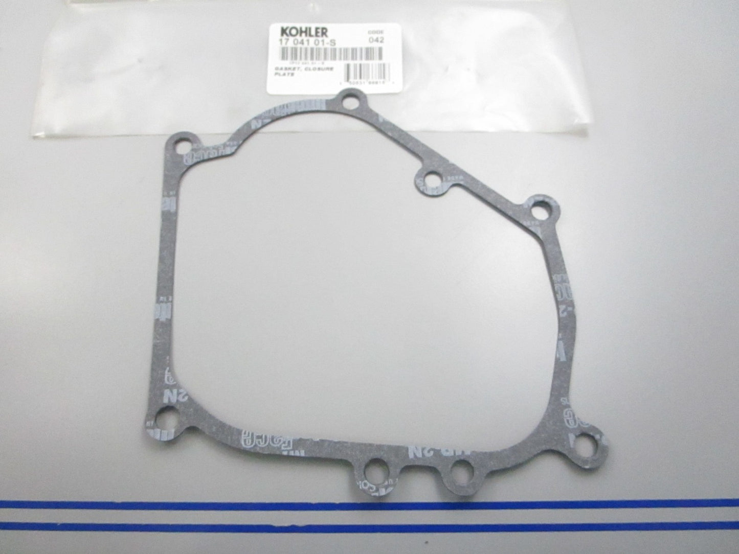 NEW OEM 17 041 01-S Kohler Closure Plate Gasket 0810
