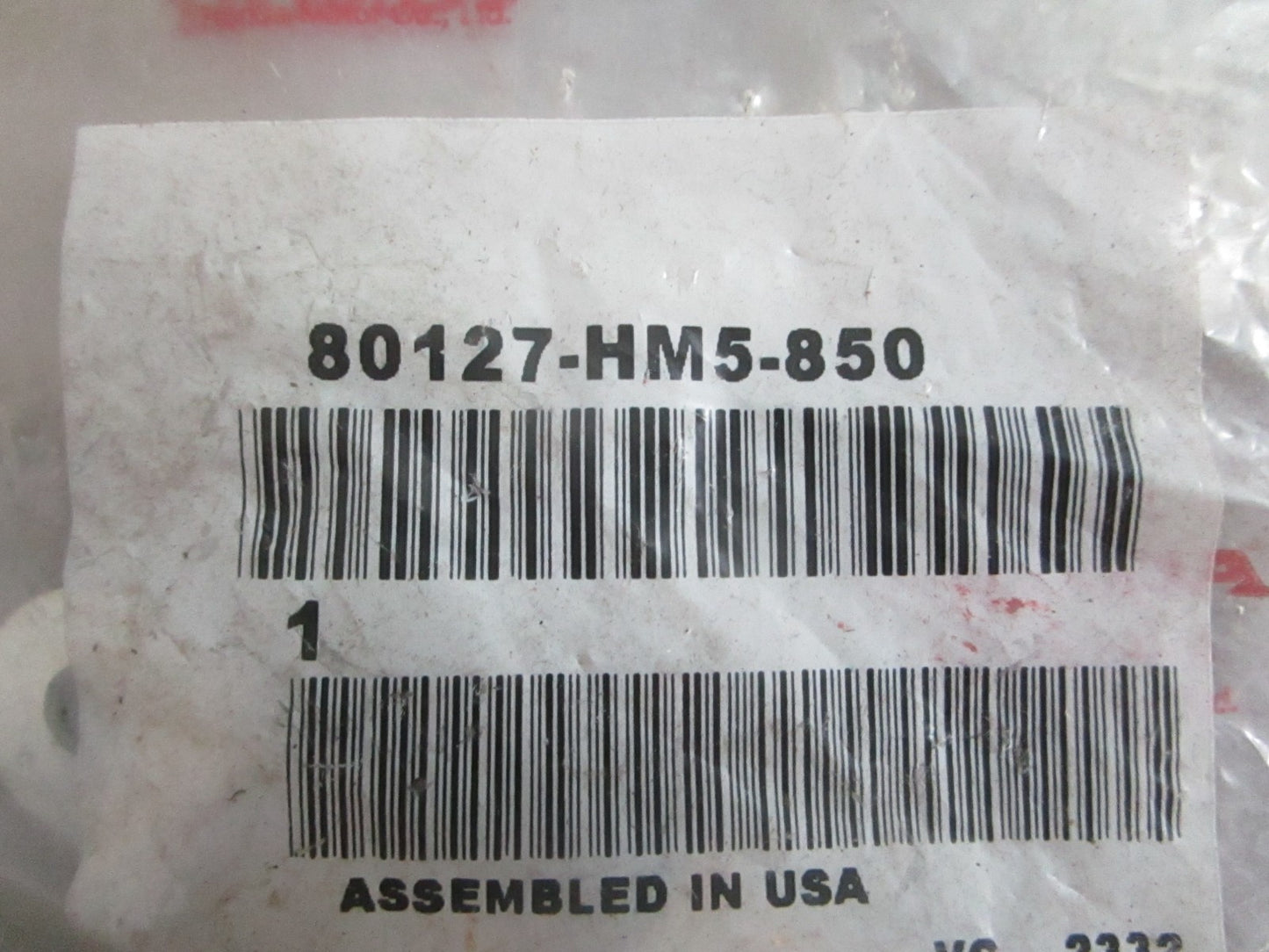 NEW OEM 80127-HM5-850 Honda Splash Guard Holder 0820