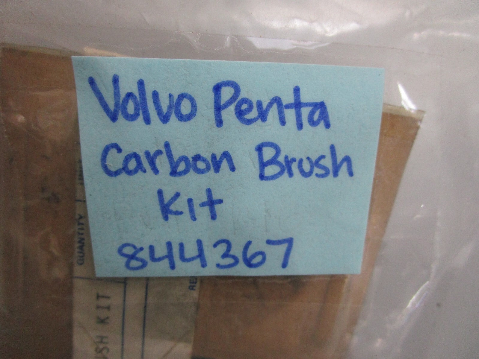 *NEW OEM* 0810 Volvo Penta Carbon Brush Kit 844367