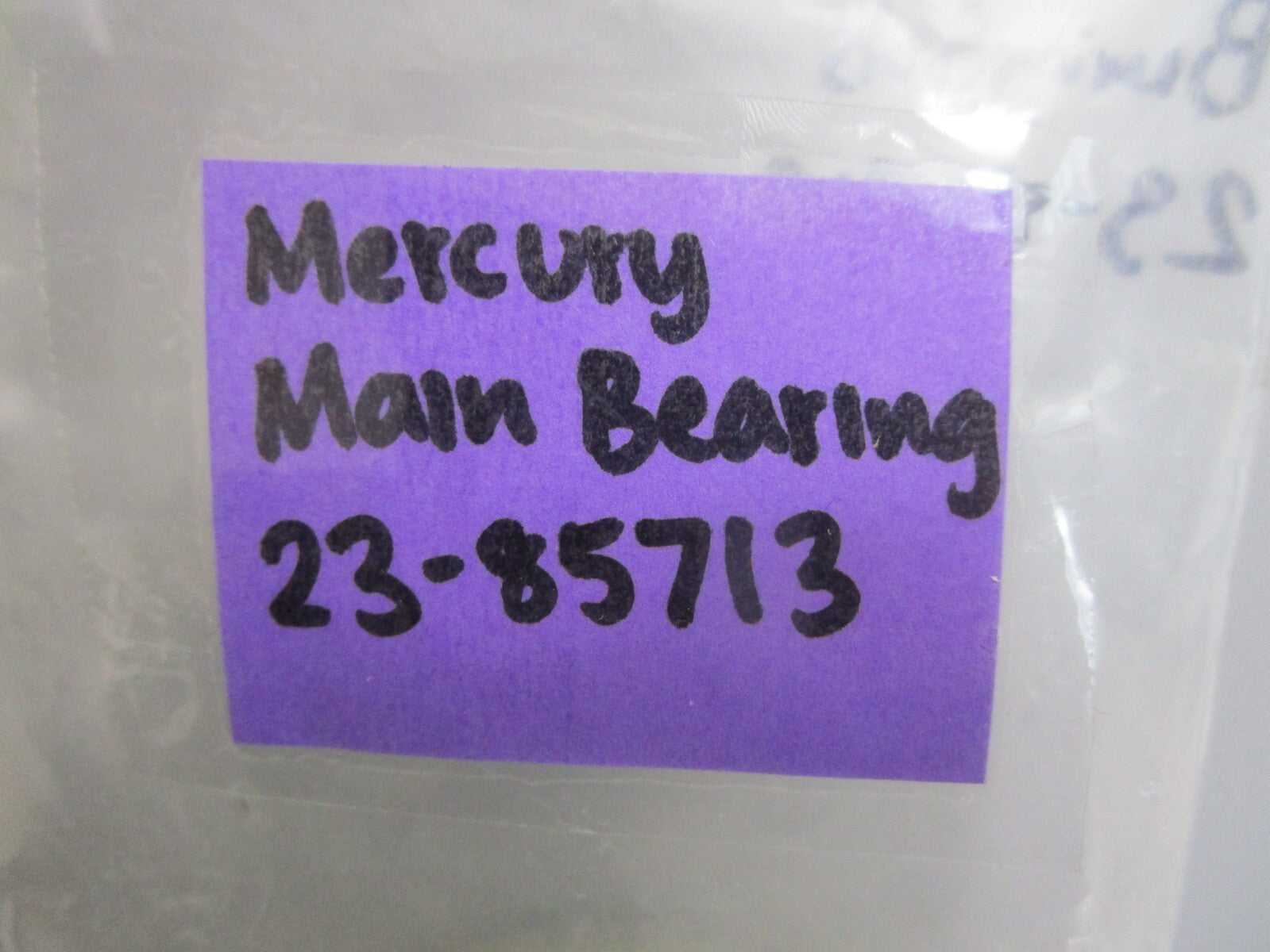 *NEW OEM* 0810 Mercury Quicksilver Main Bearing 23-85713