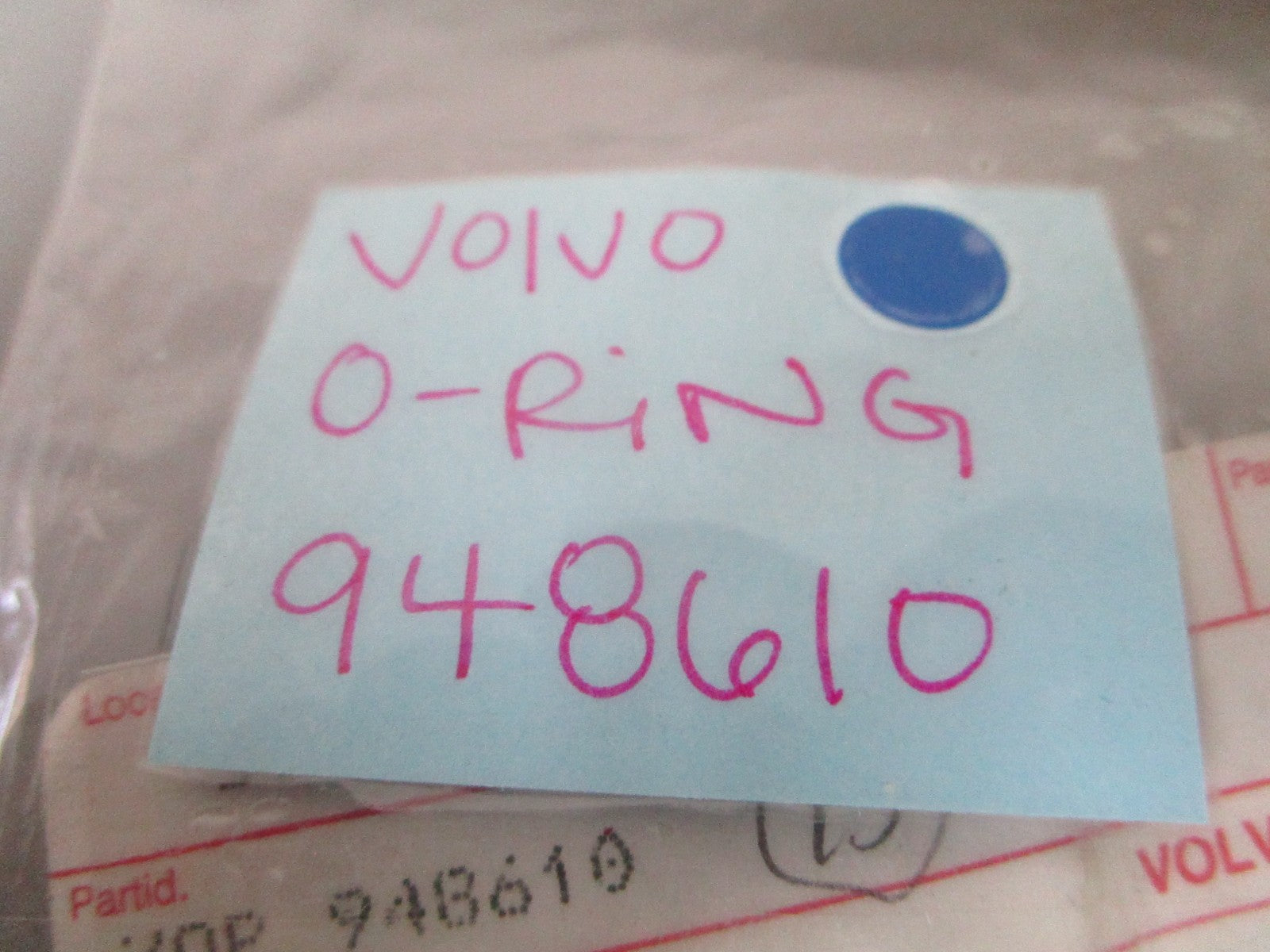 NEW OEM (LOT OF 2) 948610 Volvo Penta O-Ring 0810
