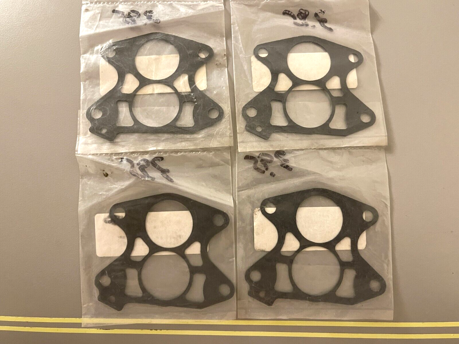 *NEW* (LOT OF 4) 0750 Pro Marine THERMOSTAT GASKET 2247 Replaces 688-12414-00-00
