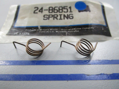NEW OEM (LOT OF 2) 24-86851 Mercury Quicksilver Spring 0810