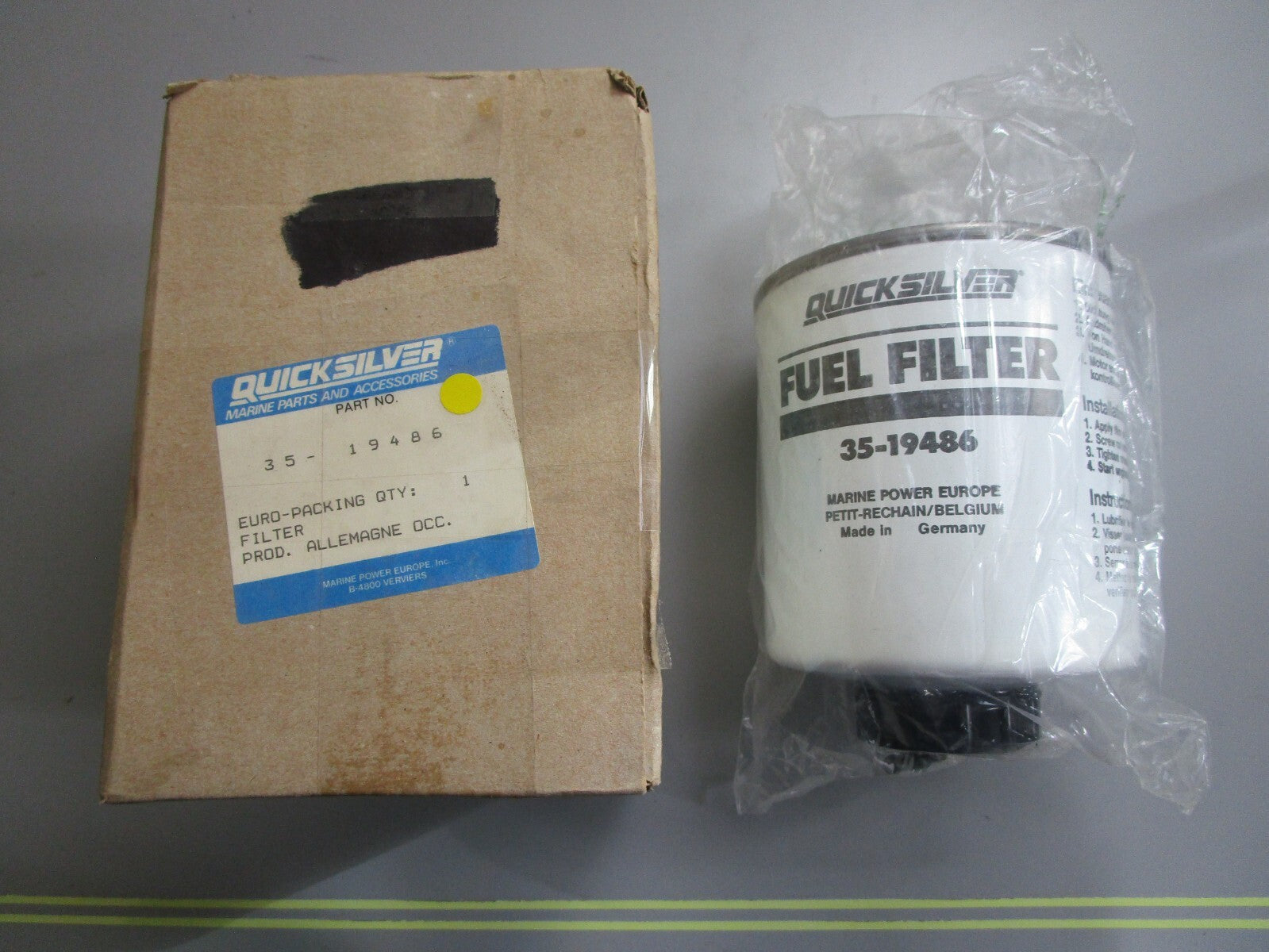 *NEW OEM* 0820 Mercury Quicksilver Fuel Filter 35-19486