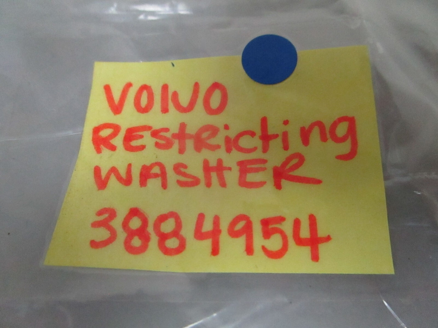 *NEW OEM* 0810 Volvo Penta Restricting Washer 3884954