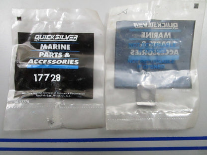 *NEW OEM* (LOT OF 2) 0810 Mercury Quicksilver Lock Tab 17728