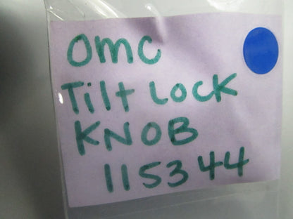 *NEW OEM* 0810 OMC Johnson Evinrude Tilt Lock Knob 115344 0115344