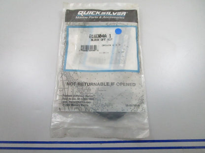 *NEW OEM* 0810 Mercury Quicksilver Block Off Kit 818304A 1
