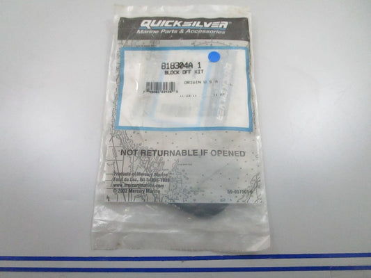 *NEW OEM* 0810 Mercury Quicksilver Block Off Kit 818304A 1