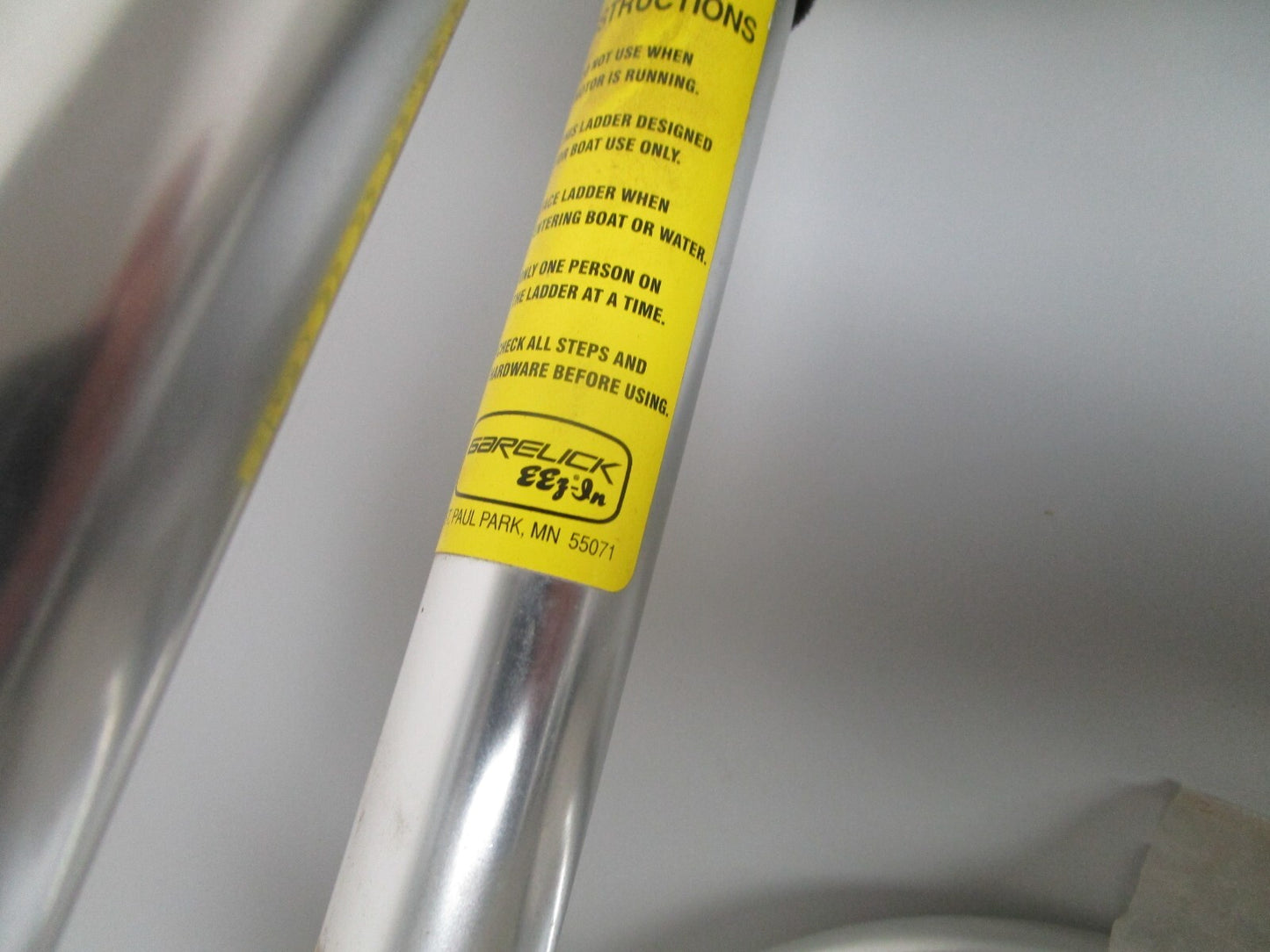 *NEW OEM* 0720 Garelick EEz-In 4 Step Folding Dock Swim Ladder