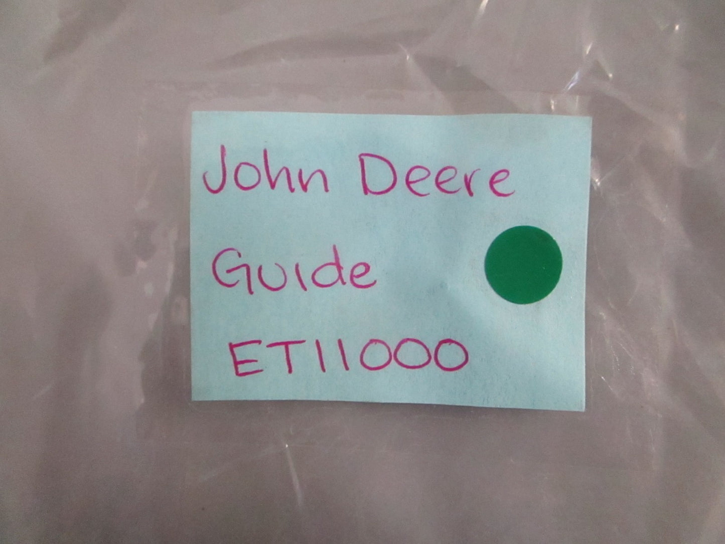 NEW OEM ET11000 John Deere Guide 0820