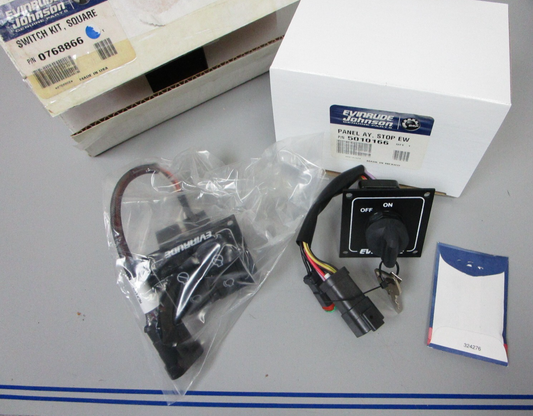 *NEW OEM* 0720 OMC Johnson Evinrude Square Switch Kit 768866 0768866
