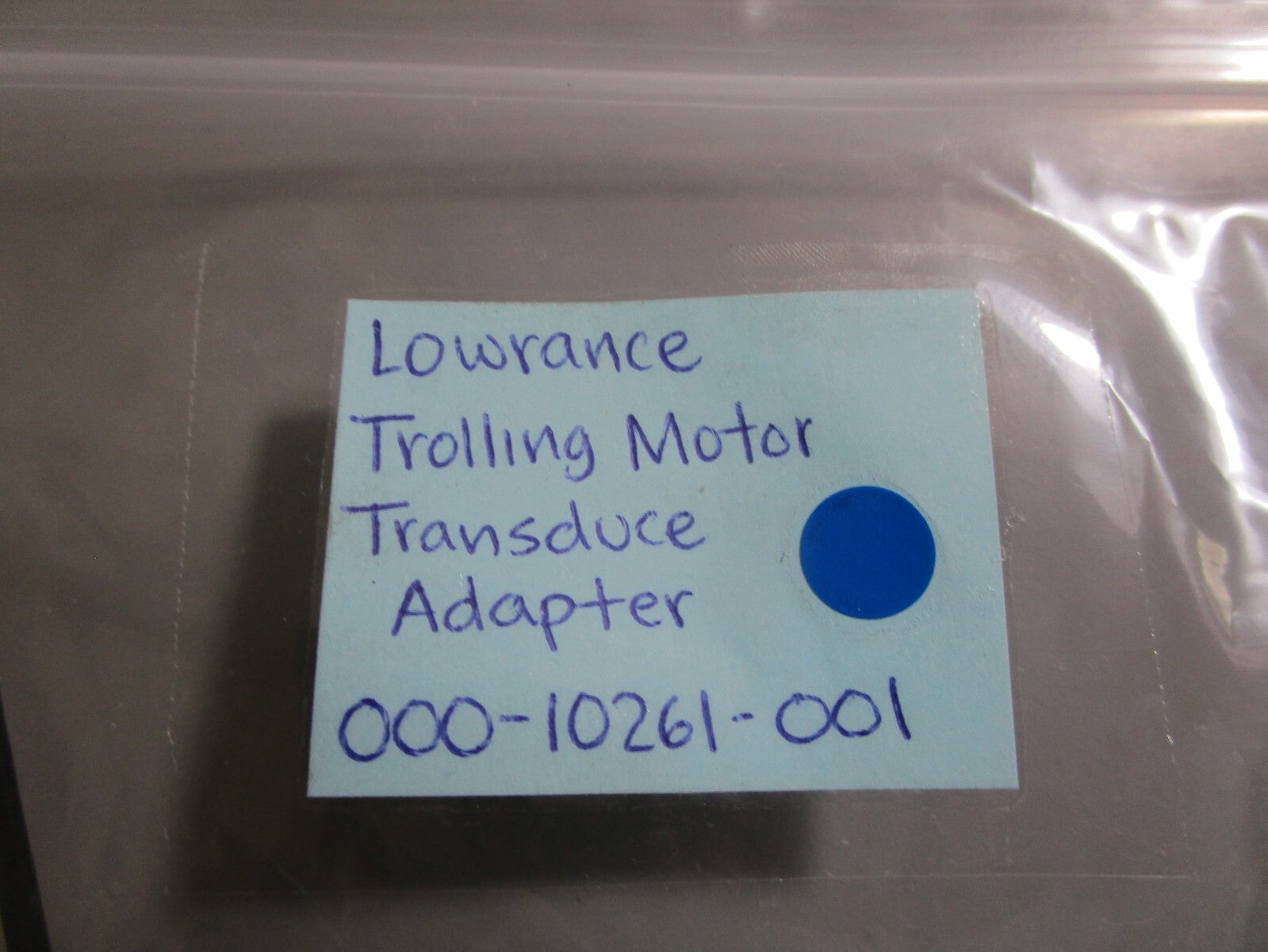 *NEW* 0810 Lowrance Trolling Motor Transduce Adapter 000-10261-001