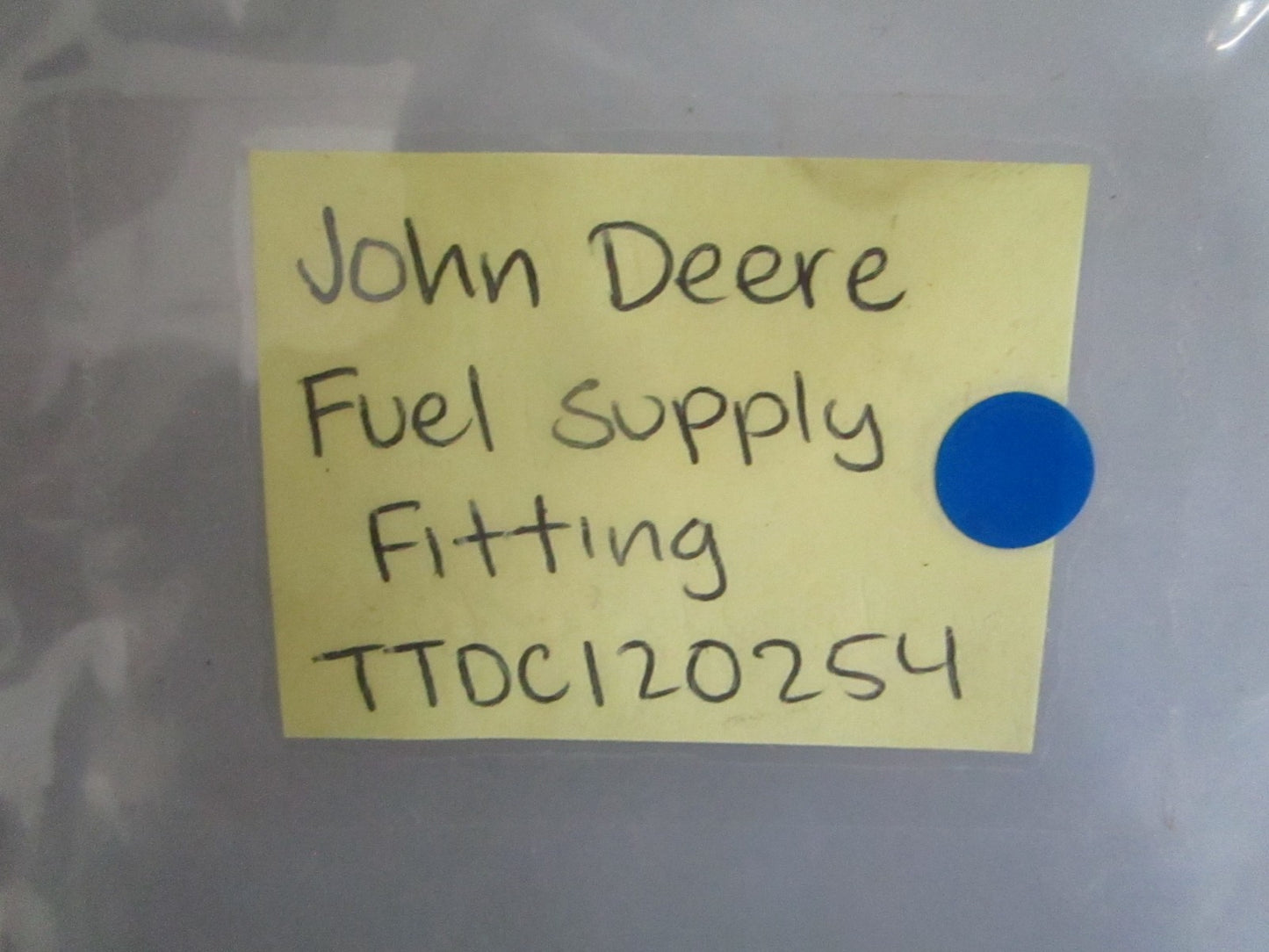 *NEW OEM* 0820 John Deere Fuel Supply Fitting TTDC120254