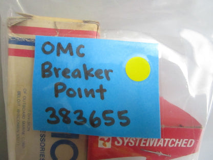 *NEW OEM* 0810 OMC Johnson Evinrude Breaker Point 383655 0383655