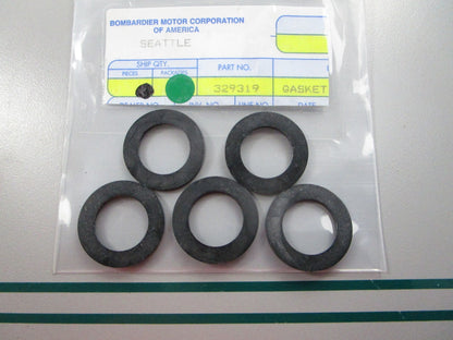 NEW OEM (LOT OF 5) 329319 0329319 OMC Johnson Evinrude Gasket 0810