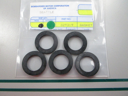 NEW OEM (LOT OF 5) 329319 0329319 OMC Johnson Evinrude Gasket 0810