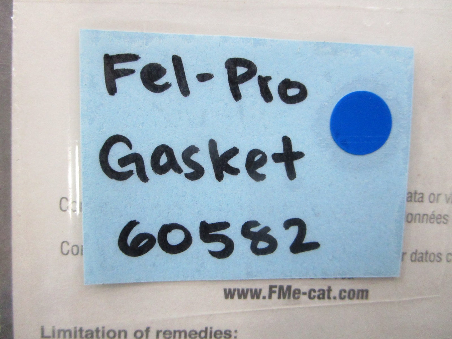 *NEW* 0810 Fel-Pro Gasket 60582