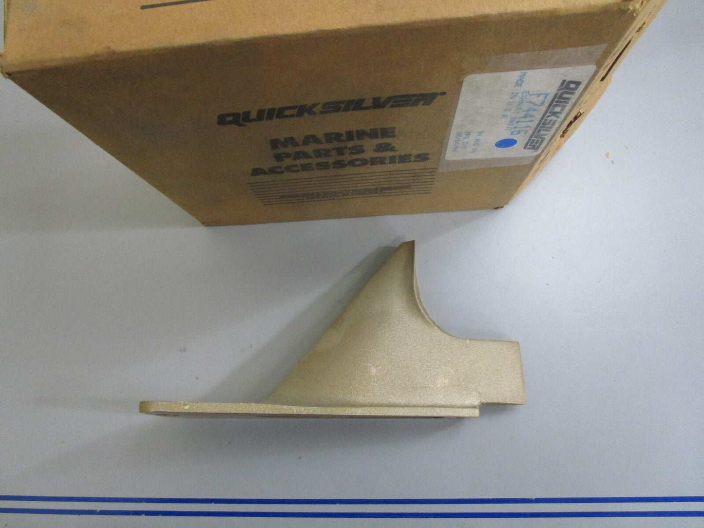 *NEW OEM* 0820 Mercury Quicksilver Exhaust Snout F744116