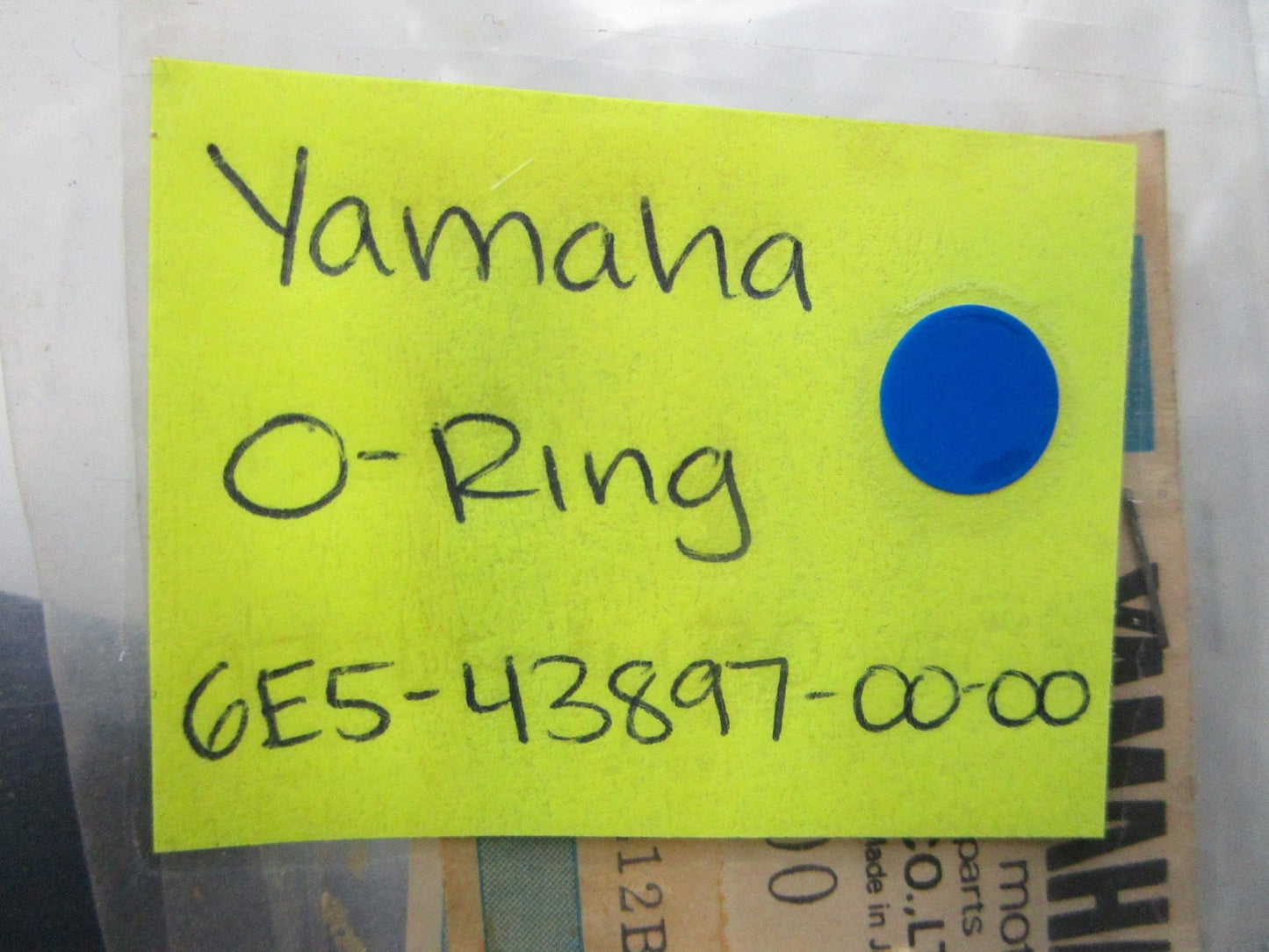 *NEW OEM* 0810 Yamaha O-Ring 6E5-43897-00-00