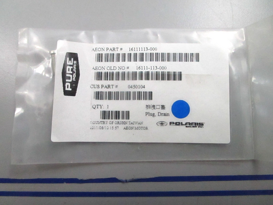 *NEW OEM* 0810 Polaris Drain Plug 0450104