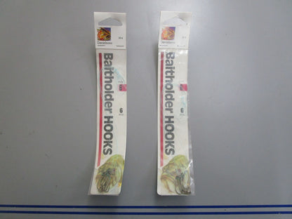 *NEW* (LOT OF 2) 0770 Danielson Size .6 Baitholder Hooks 30-6