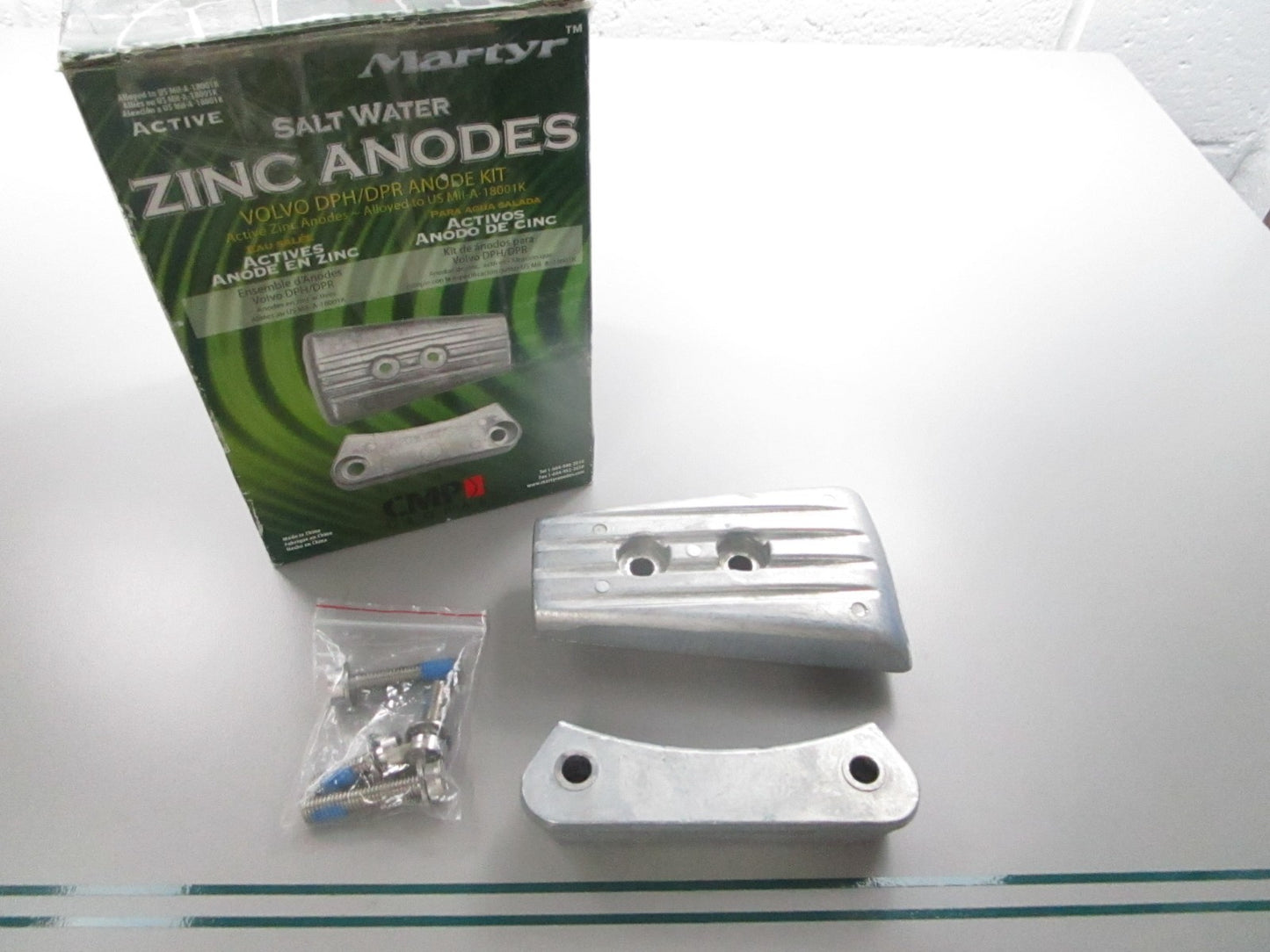 NEW CMDPHKITZ For: Volvo Martyr Zinc Anode Kit 0810
