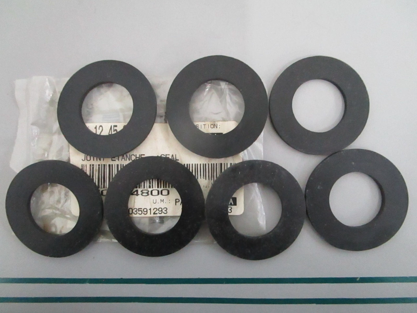 NEW OEM (LOT OF 7) 570134800 Ski-Doo Seal 0820