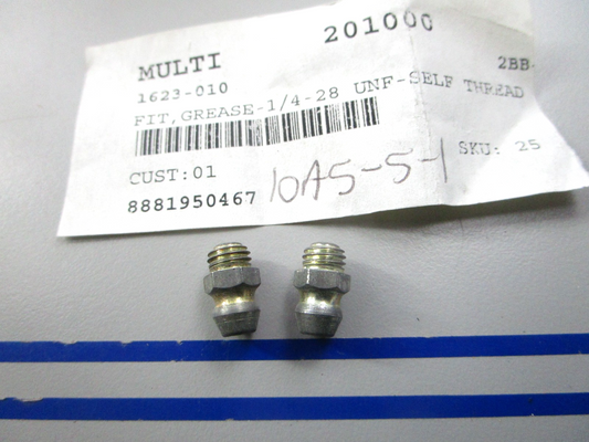 NEW OEM (LOT OF 2) 1623-010 Arctic Cat Grease Fitting 0810