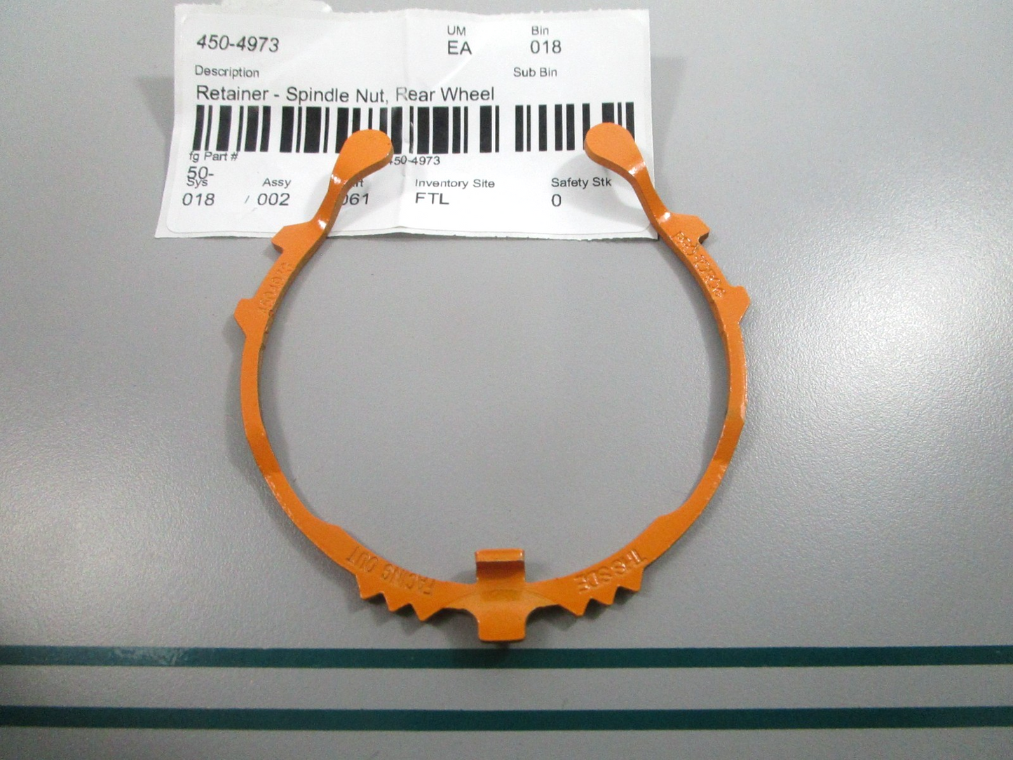 NEW 450-4973 Pro-Torc Rear Wheel Spindle Nut Retainer 0810