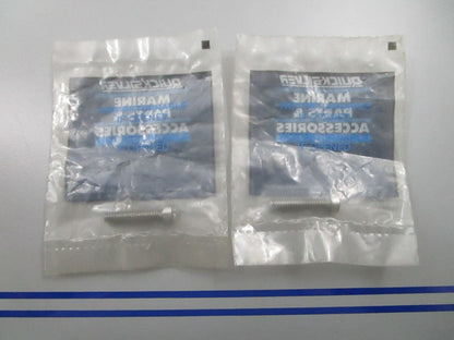*NEW OEM* (LOT OF 2) 0810 Mercury Quicksilver Screw 10-68918