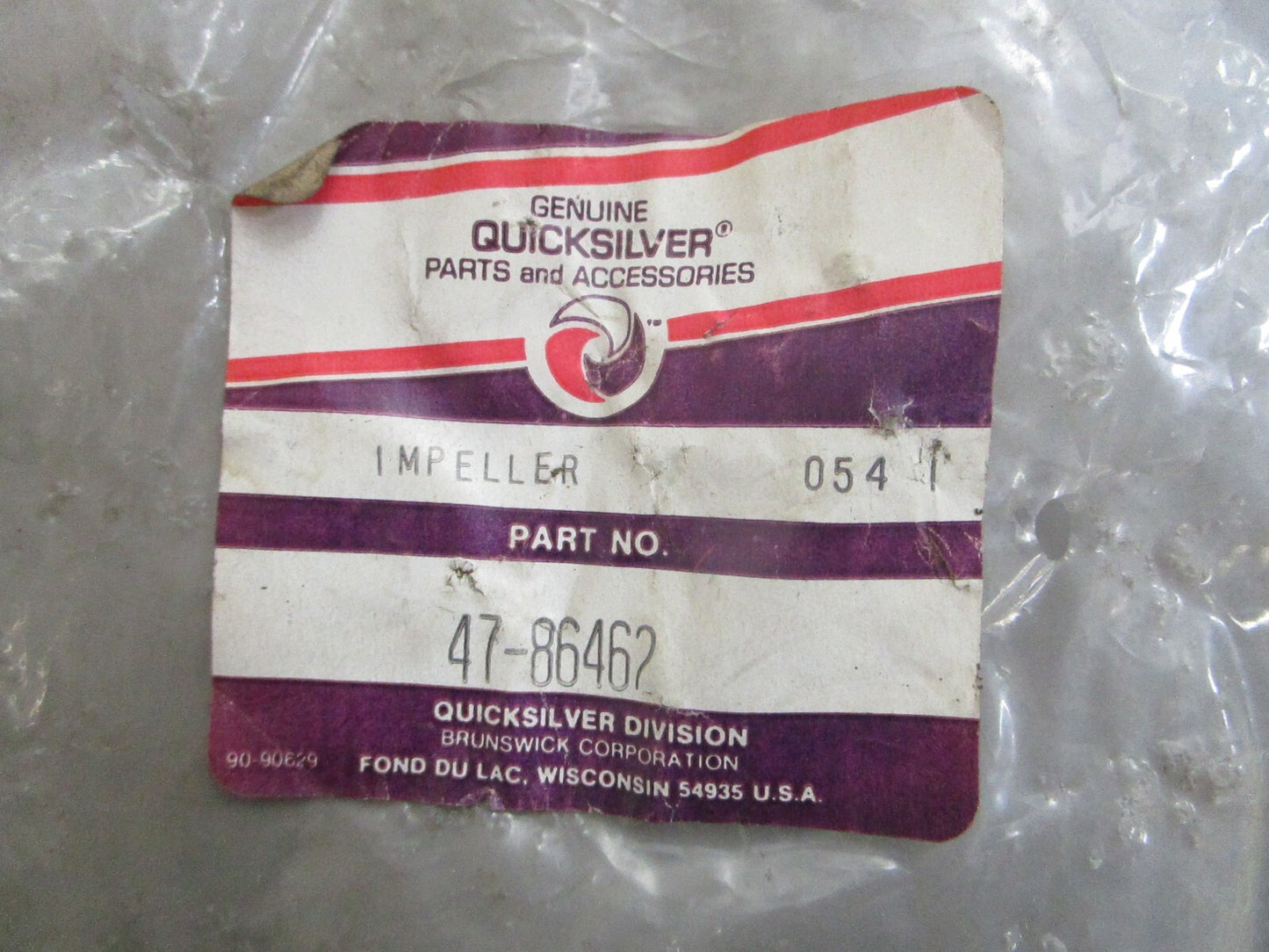 *NEW OEM* 0820 Mercury Quicksilver Impeller 47-86462