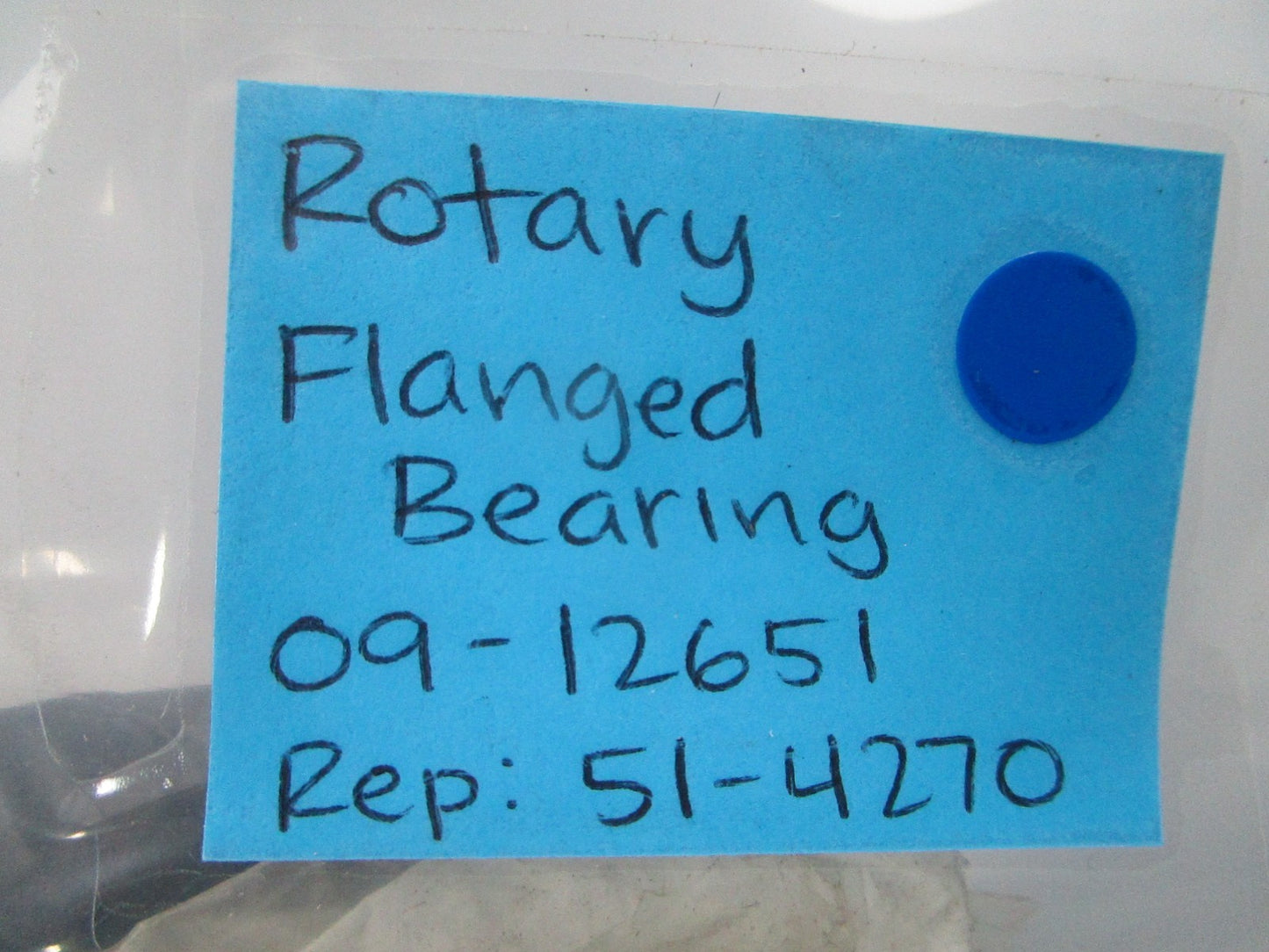 NEW 09-12651 Replaces: 51-4270 Rotary Flanged Bearing 0810