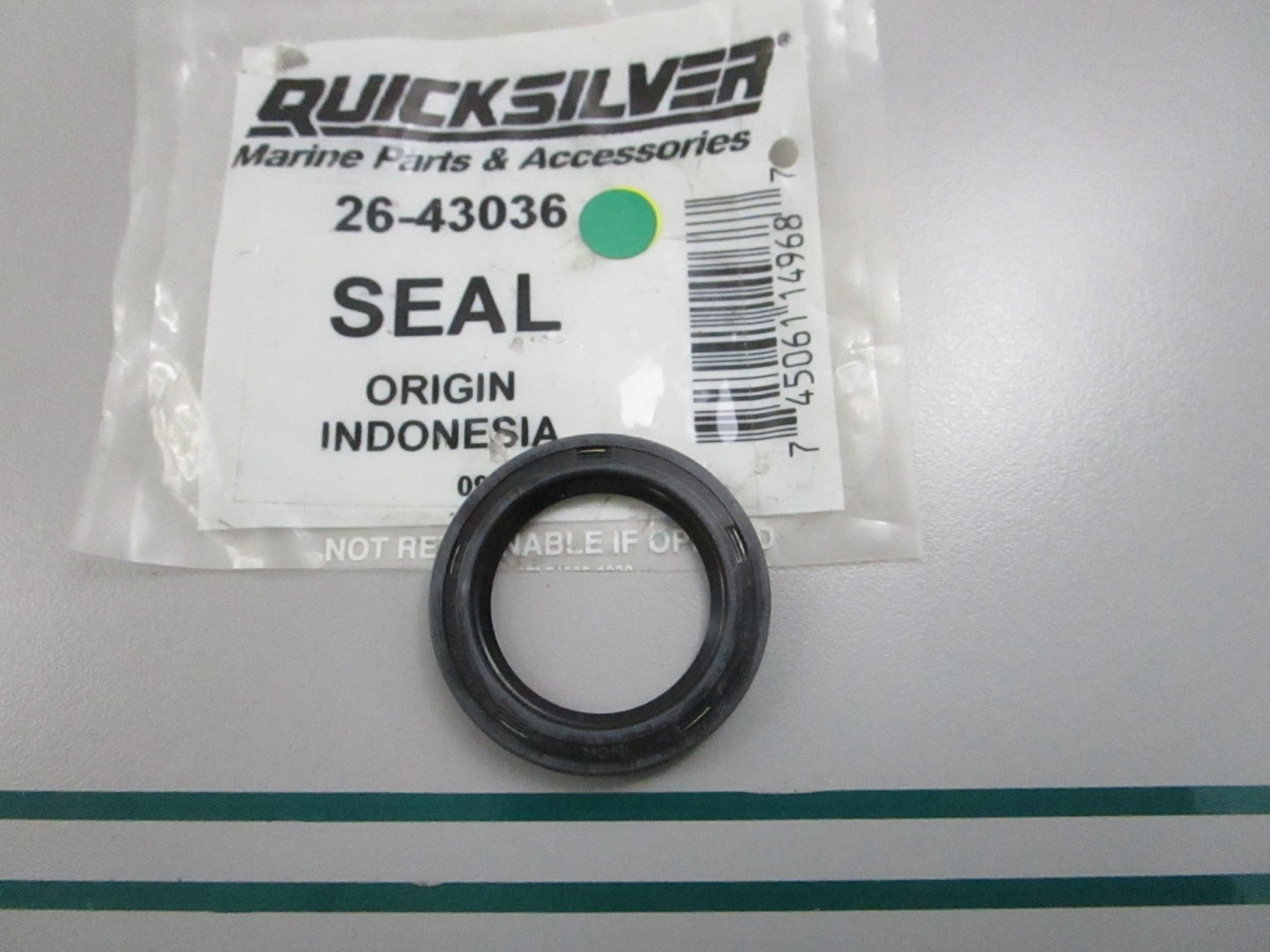 NEW OEM 26-43036 Mercury Quicksilver Seal 0810