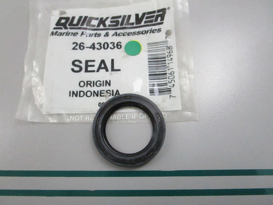 NEW OEM 26-43036 Mercury Quicksilver Seal 0810
