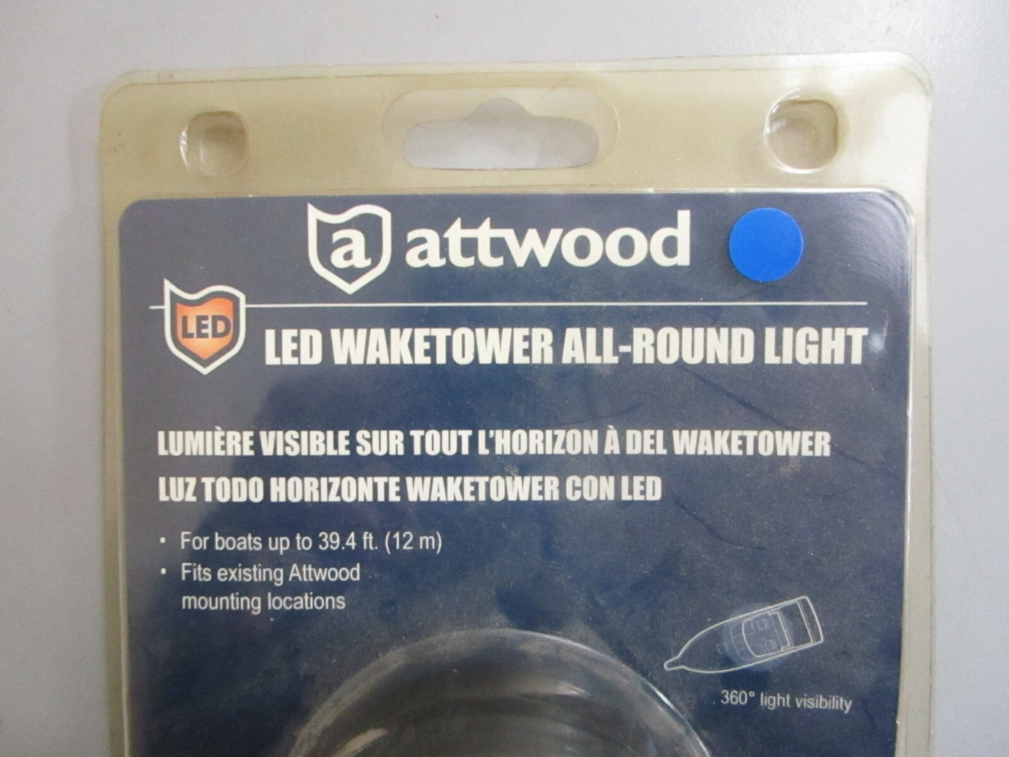 *NEW* 0820 Attwood LED Waketower All-Round Light 5580-7