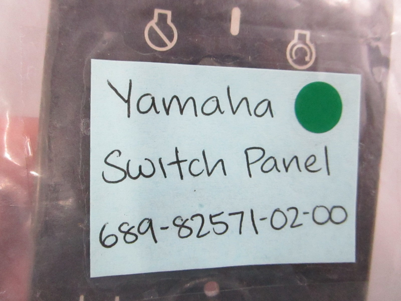 NEW OEM 689-82571-02-00 Yamaha Switch Panel 0810