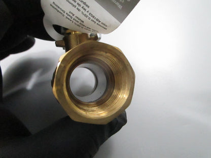*NEW* 0810 Hydra Pro 3/4" Brass Ball Valve H50021