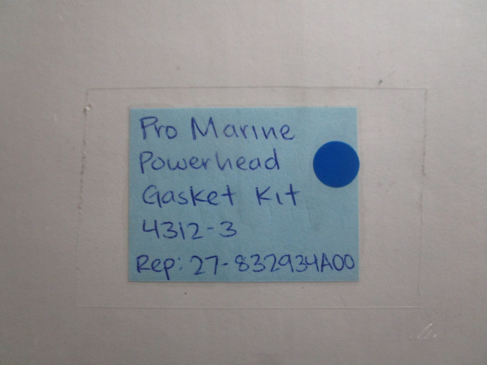 *NEW* 0810 Pro Marine Powerhead Gasket Kit 4312-3 Replaces: 27-832934A00