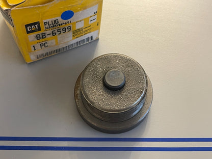NEW OEM 8B-6599 CAT Caterpillar Magnetic Drain Plug 0720