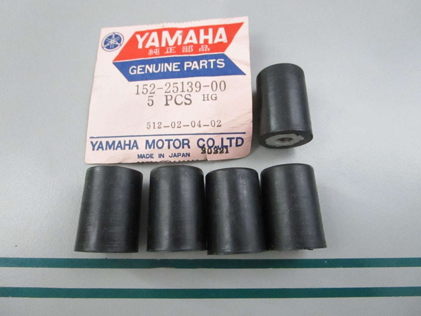 NEW OEM (LOT OF 5) 152-25139-00-00 Yamaha Blind Plug 0810