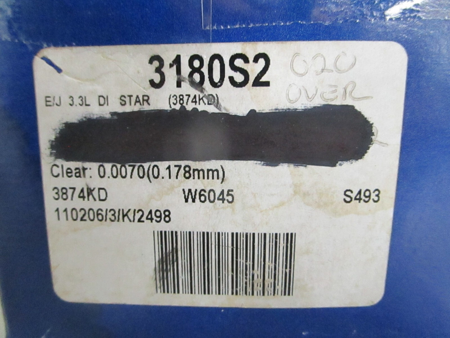 *NEW* 0820 Wiseco Piston Kit 3180S2