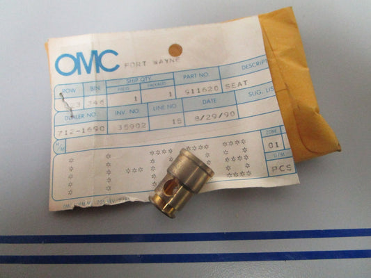 NEW OEM 911620 0911620 OMC Johnson Evinrude Relief Valve Seat 0810
