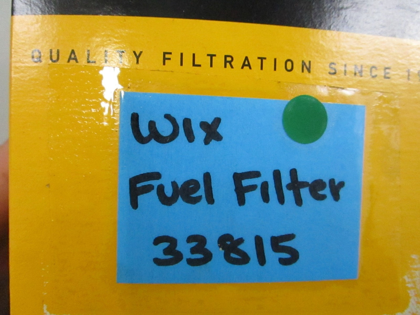 NEW 33815 WIX Fuel Filter 0810