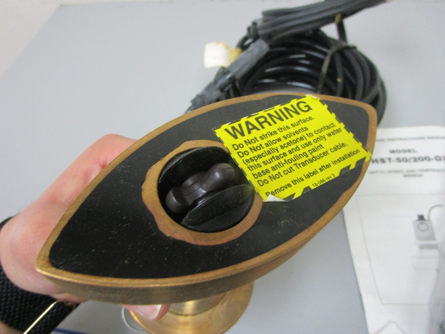 *NEW OEM* 0720 Lowrance Depth Speed & Temp Sensor Fish Finder THST-50/200-DX