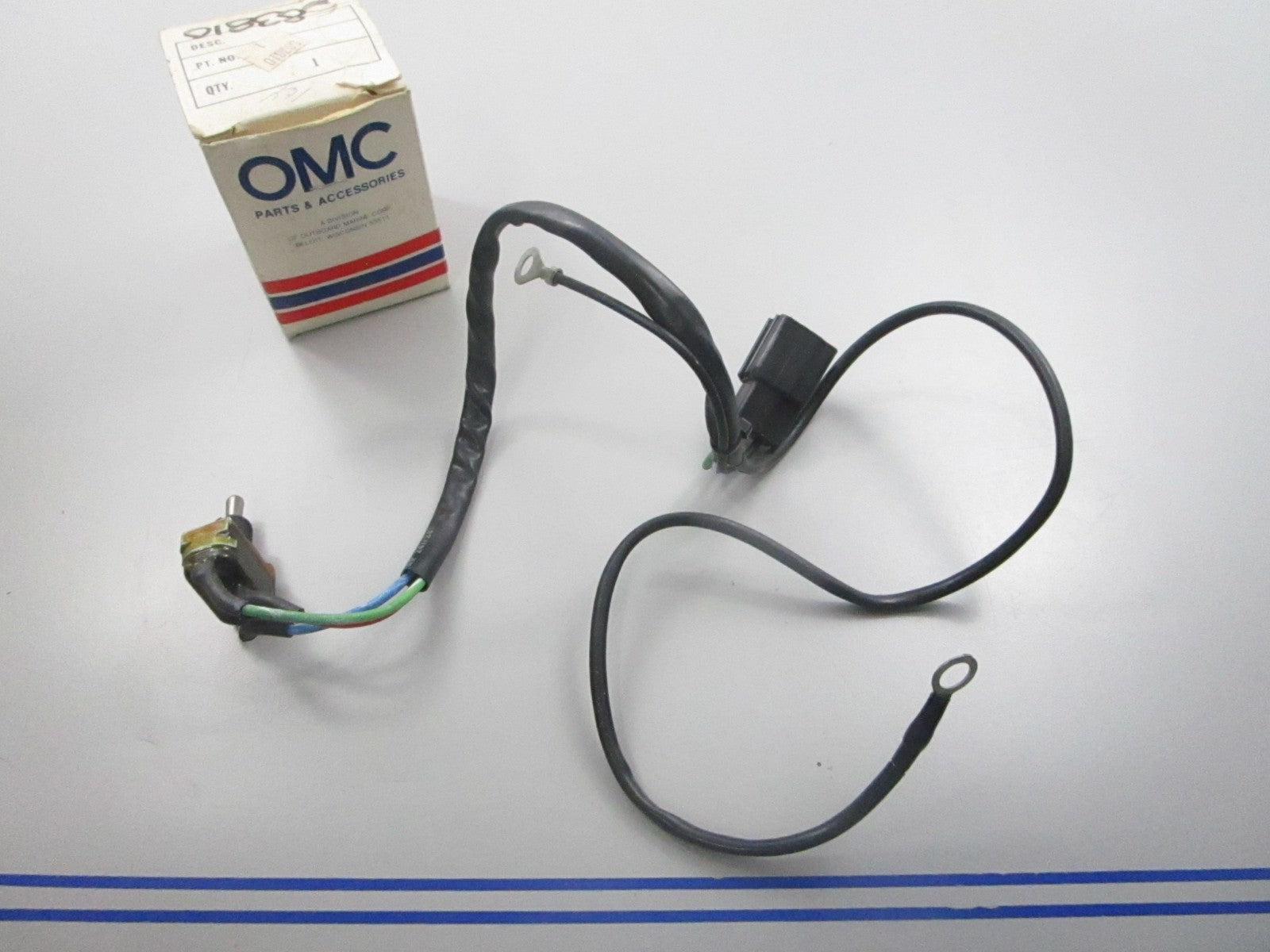 NEW OEM 583810 0583810 OMC Johnson Evinrude Switch & Lead Assembly 0810