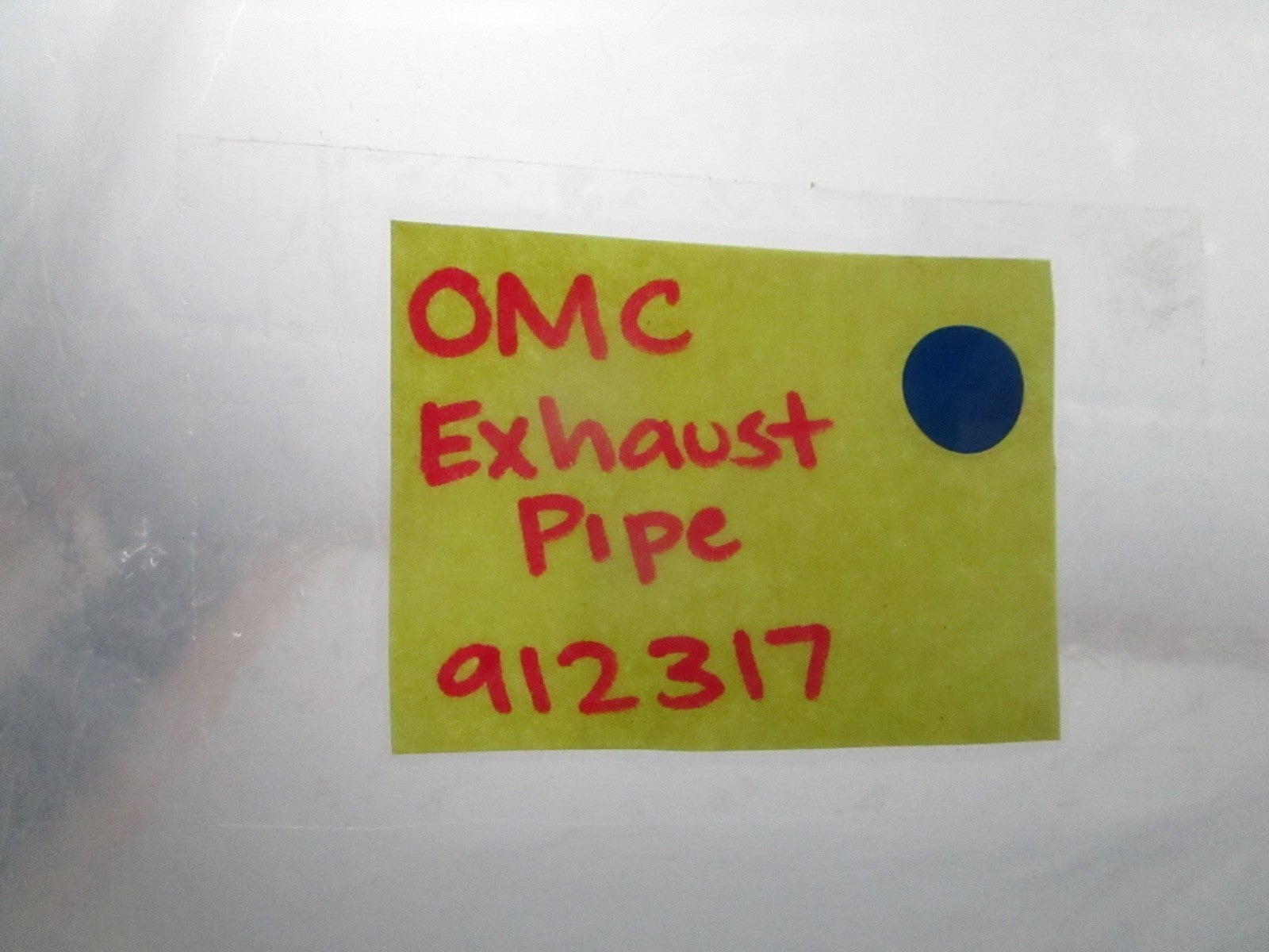 NEW OEM 912317 0912317 OMC Johnson Evinrude Exhaust Pipe 0810